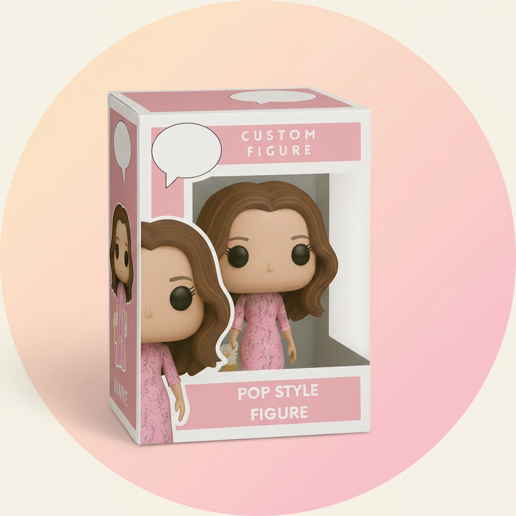 Personalised 3D printed figure from photo